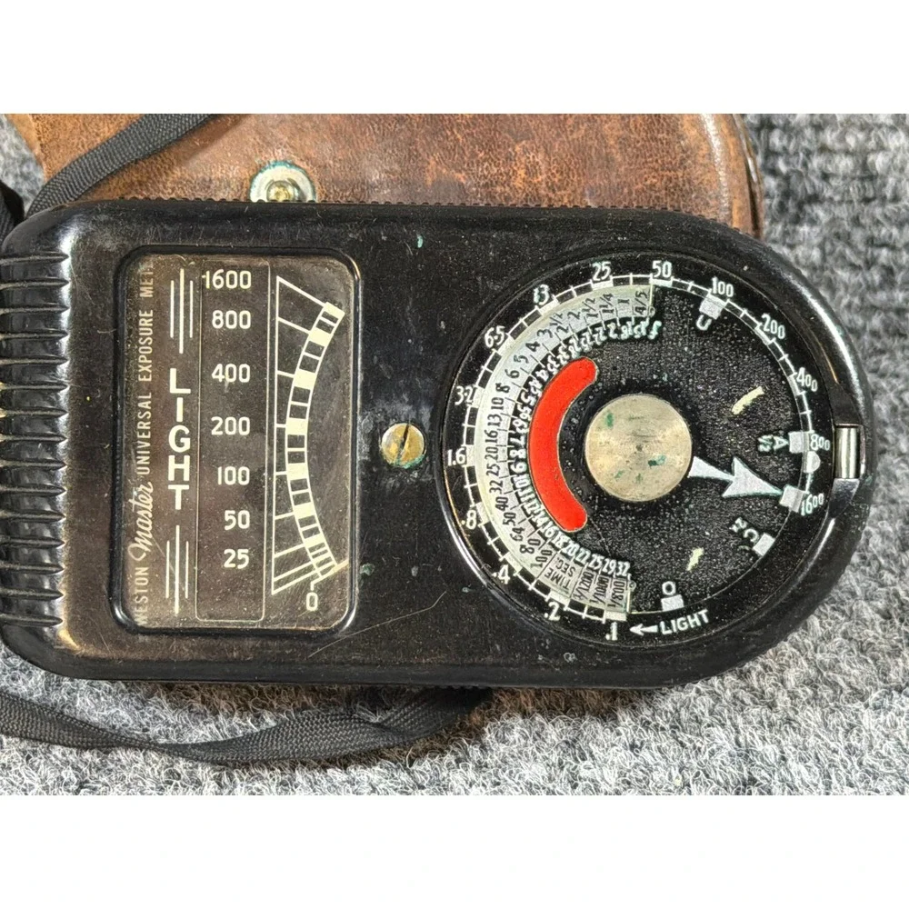 Vintage Light Meter Lot Weston Master III 737 Weston 715 Super Tiger CdS Meter